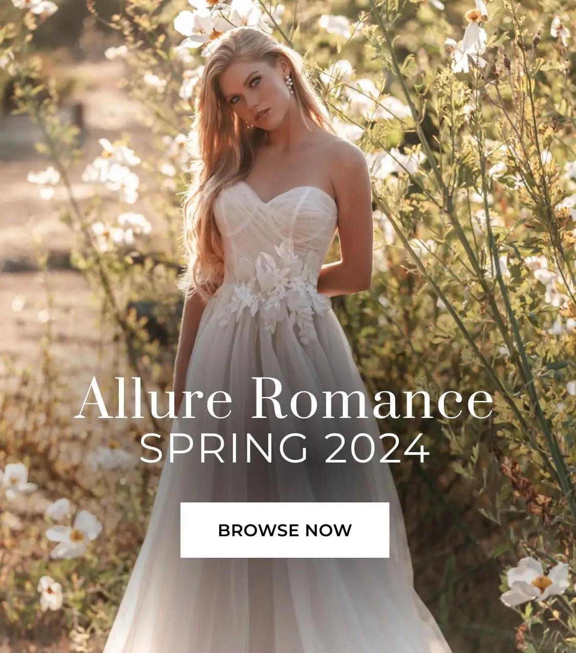 Allure Romance Spring 2024 banner mobile
